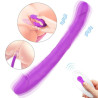 DoublePlayz Double gode vibrant King 3 - 31 x 4cm Violet